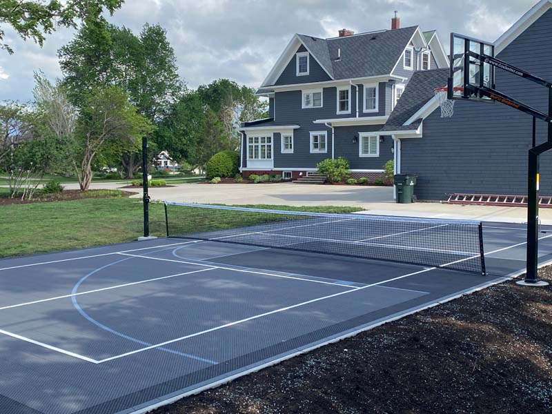 Outdoor Basketball VersaCourt Athletic Court System