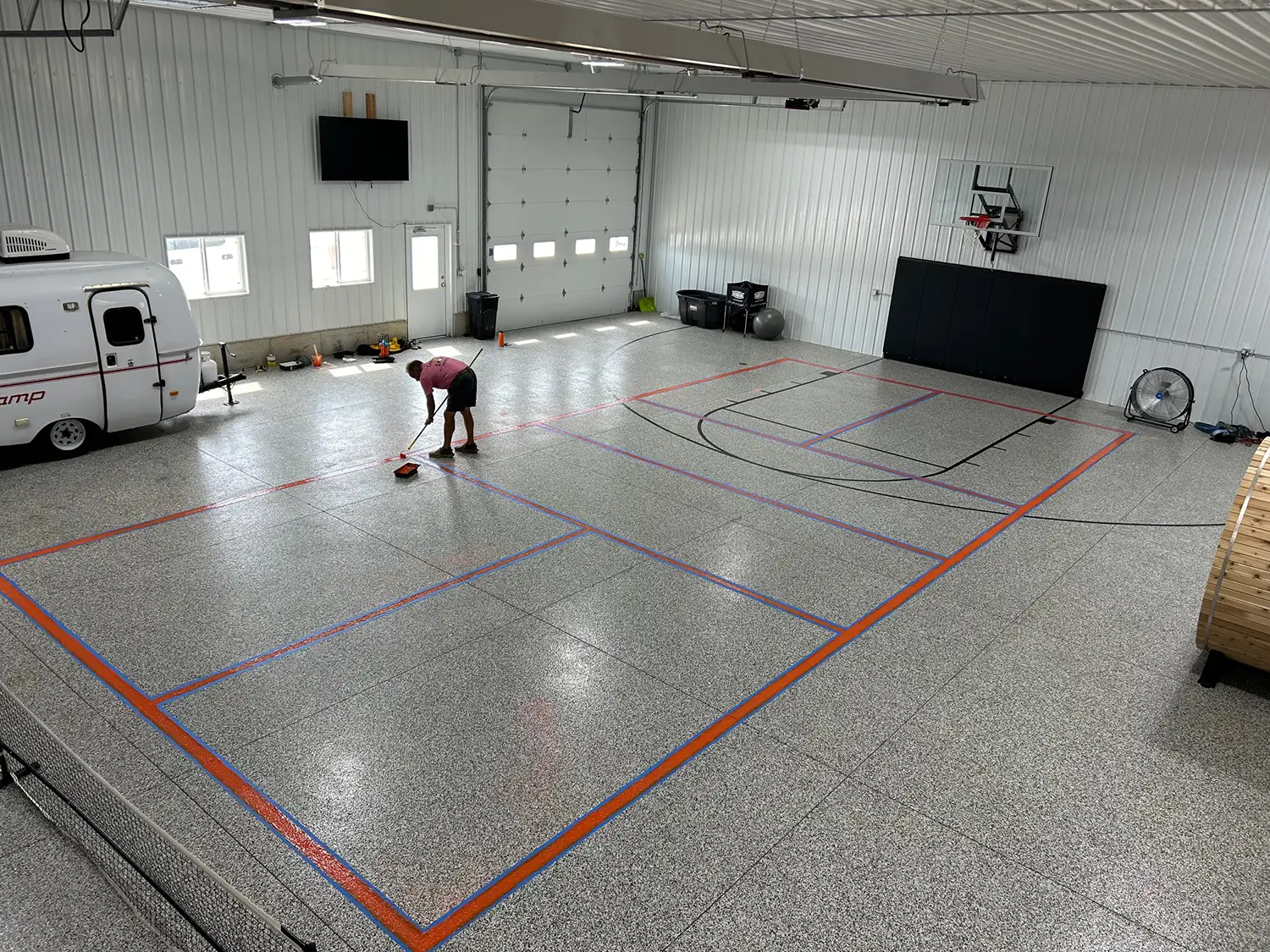 Sport Court Line Painting